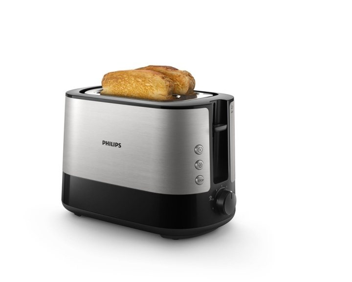 Philips Viva Collection Brödrost med två extra breda fack Brödrost in the group HOME, HOUSEHOLD & GARDEN / Household appliances / Toasters & Bread grills / Toasters at TP E-commerce Nordic AB (A14258)