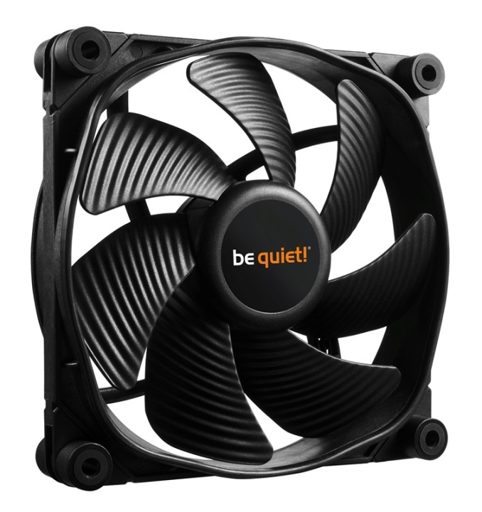 be quiet! SilentWings 3 PWM Fan 12 cm Svart in the group COMPUTERS & PERIPHERALS / Computer components / Cooling / Chassis fans at TP E-commerce Nordic AB (A14387)