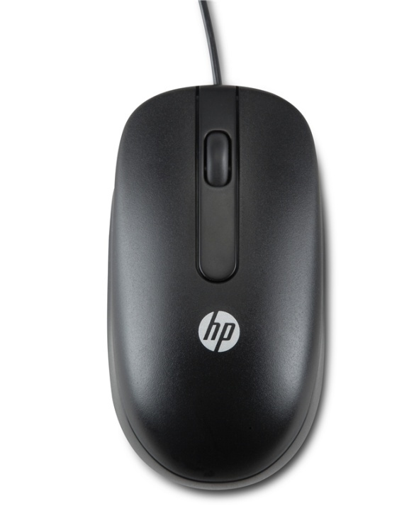 HP optisk USB-rullningsmus in the group COMPUTERS & PERIPHERALS / Mice & Keyboards / Mice / Corded at TP E-commerce Nordic AB (A14401)