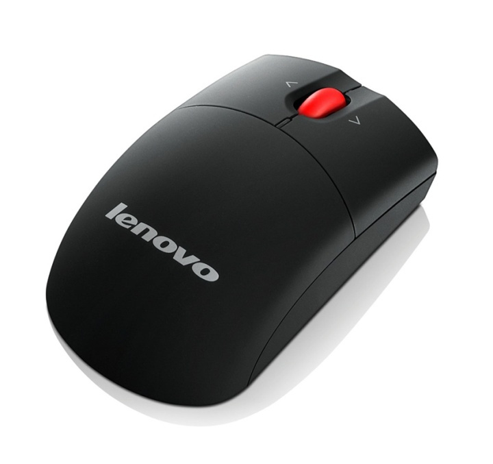 Lenovo Laser Wireless Mouse datormöss RF Trådlös 1600 DPI in the group COMPUTERS & PERIPHERALS / Mice & Keyboards / Mice / Wireless at TP E-commerce Nordic AB (A14407)