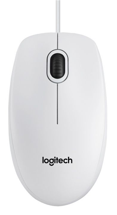 Logitech B100 datormöss Ambidextrous USB Type-A Optisk 800 DPI in the group COMPUTERS & PERIPHERALS / Mice & Keyboards / Mice / Corded at TP E-commerce Nordic AB (A14411)