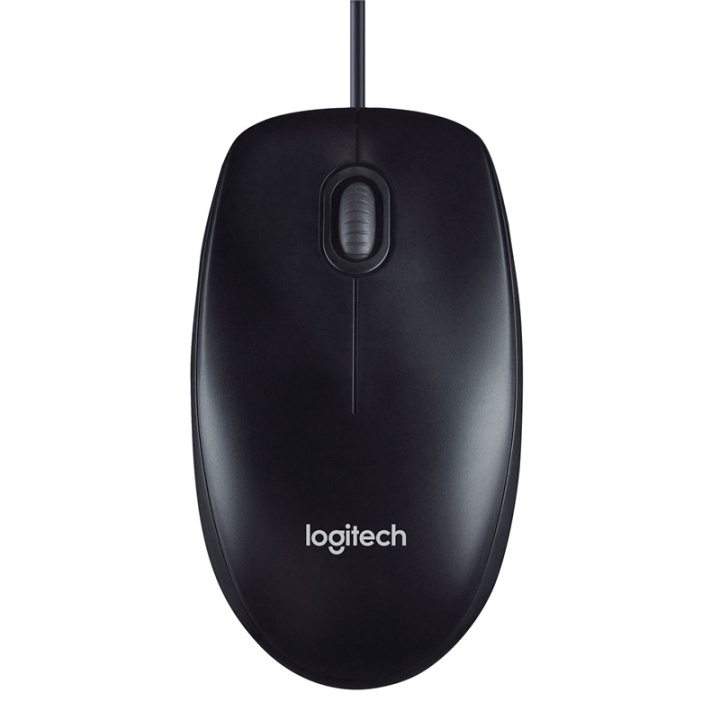 Logitech M100 datormöss Ambidextrous USB Type-A Optisk 1000 DPI in the group COMPUTERS & PERIPHERALS / Mice & Keyboards / Mice / Corded at TP E-commerce Nordic AB (A14422)