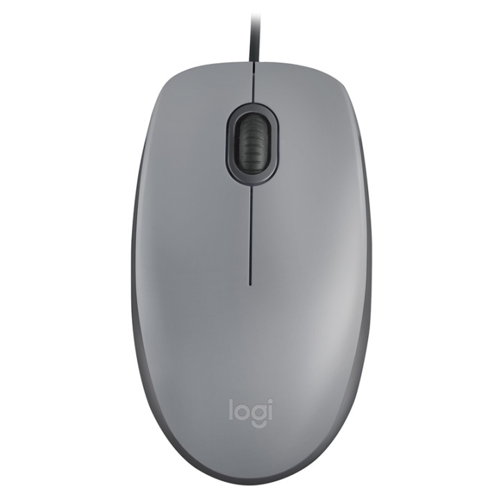 Logitech M110 Silent datormöss Ambidextrous USB Type-A Optisk 1000 DPI in the group COMPUTERS & PERIPHERALS / Mice & Keyboards / Mice / Corded at TP E-commerce Nordic AB (A14424)