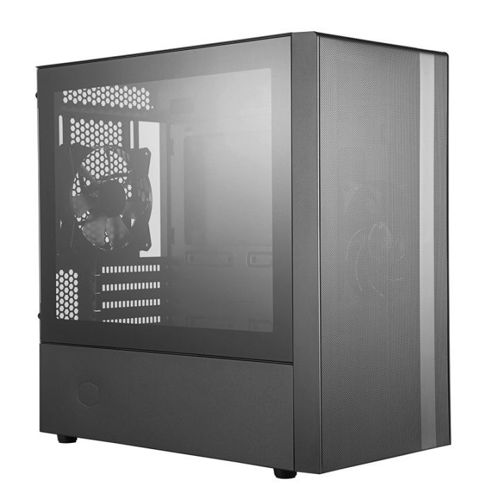 Cooler Master MasterBox NR400 Mini Tower Svart in the group COMPUTERS & PERIPHERALS / Computer components / Chassis at TP E-commerce Nordic AB (A14523)