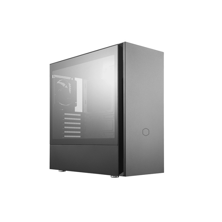Cooler Master Silencio S600 Midi Tower Svart in the group COMPUTERS & PERIPHERALS / Computer components / Chassis at TP E-commerce Nordic AB (A14535)
