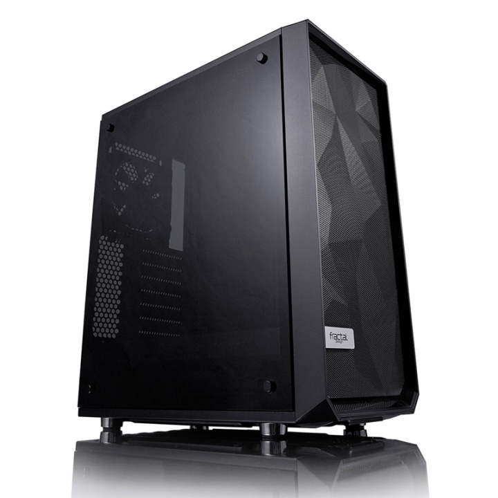 Fractal Design Meshify C Midi Tower Svart in the group COMPUTERS & PERIPHERALS / Computer components / Chassis at TP E-commerce Nordic AB (A14546)