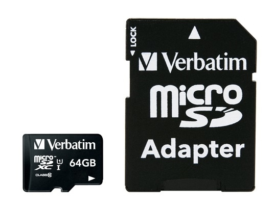 Verbatim Premium flashminne 64 GB MicroSDXC Klass 10 in the group HOME ELECTRONICS / Storage media / Memory cards / MicroSD/HC/XC at TP E-commerce Nordic AB (A14736)