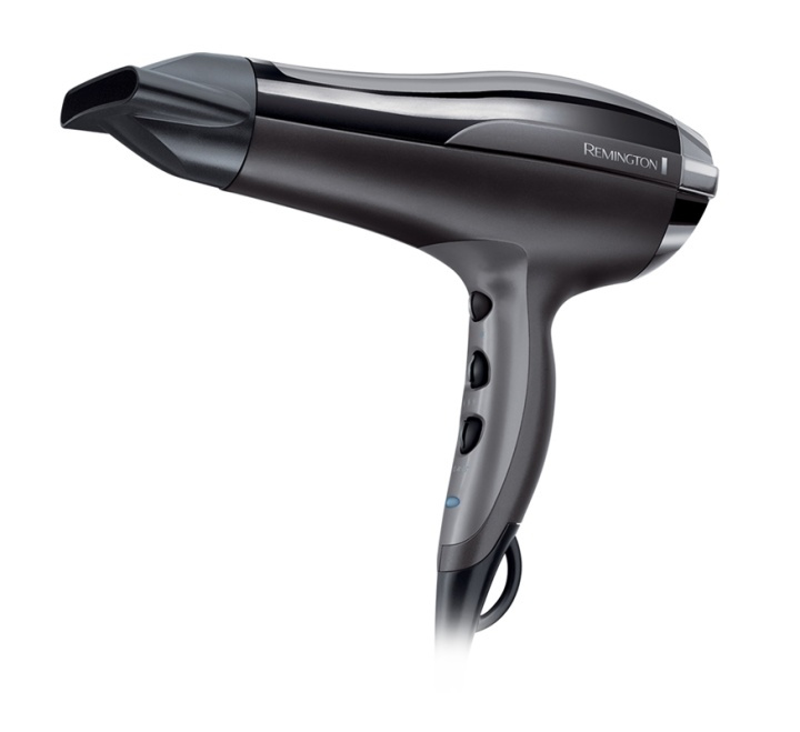 Remington D5220 hårfönar 2400 W Svart in the group BEAUTY & HEALTH / Hair & Styling / Styling Tools / Hair dryer at TP E-commerce Nordic AB (A14816)