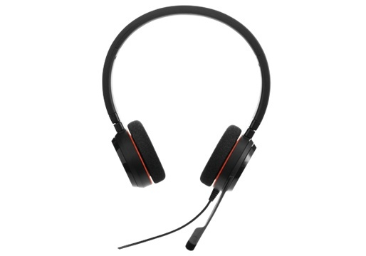 Jabra Evolve 20 MS Stereo Headset Huvudband USB Type-A Svart in the group COMPUTERS & PERIPHERALS / Computer accessories / Headset at TP E-commerce Nordic AB (A14845)