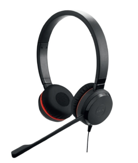 Jabra Evolve 20SE MS Stereo Headset Huvudband Svart in the group COMPUTERS & PERIPHERALS / GAMING / Headset at TP E-commerce Nordic AB (A14849)