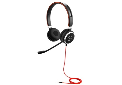 Jabra EVOLVE 40 Stereo Headset Huvudband Svart in the group COMPUTERS & PERIPHERALS / Computer accessories / Headset at TP E-commerce Nordic AB (A14857)