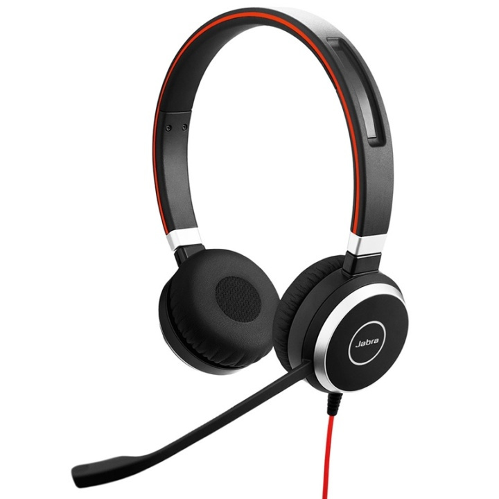 Jabra Evolve 40 UC Stereo Headset Huvudband Svart in the group COMPUTERS & PERIPHERALS / Computer accessories / Headset at TP E-commerce Nordic AB (A14858)