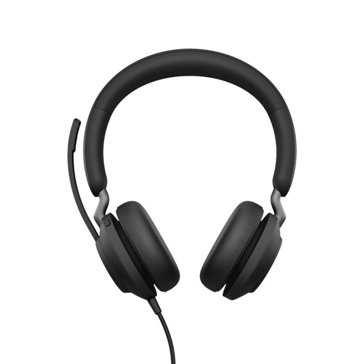 Jabra Evolve2 40, MS Stereo Headset Huvudband USB Type-A Svart in the group COMPUTERS & PERIPHERALS / Computer accessories / Headset at TP E-commerce Nordic AB (A14860)