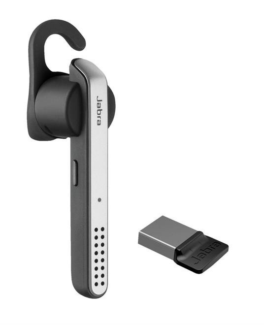 Jabra Stealth UC Headset I öra Micro-USB Bluetooth Svart, Grå, Silver in the group SMARTPHONE & TABLETS / Other accessories / Car handsfree at TP E-commerce Nordic AB (A14861)