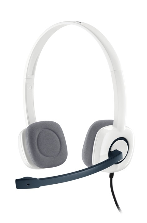 Logitech H150 Headset Huvudband Vit in the group COMPUTERS & PERIPHERALS / GAMING / Headset at TP E-commerce Nordic AB (A14870)