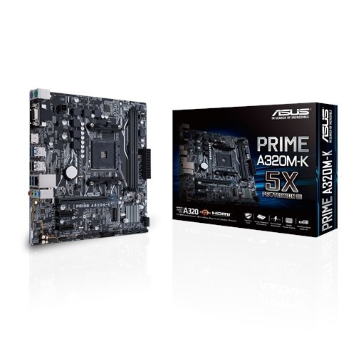 ASUS MB PRIME A320M-K AMD A320 Uttag AM4 micro ATX in the group COMPUTERS & PERIPHERALS / Computer components / Motherboard at TP E-commerce Nordic AB (A15136)