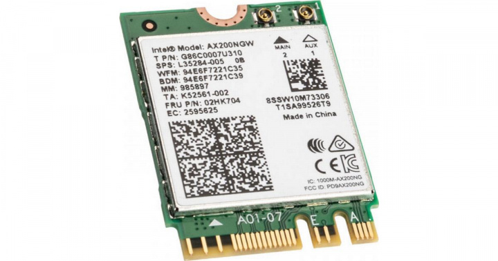 Intel AX200.NGWG network card 2400 Mbit/s in the group COMPUTERS & PERIPHERALS / Network / Network cards / PCI Express at TP E-commerce Nordic AB (A15240)