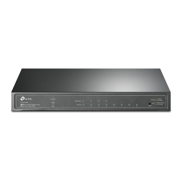 TP-LINK TL-SG2008P nätverksswitchar hanterad Gigabit Ethernet (10/100/1000) Strö in the group COMPUTERS & PERIPHERALS / Network / Switches at TP E-commerce Nordic AB (A15280)