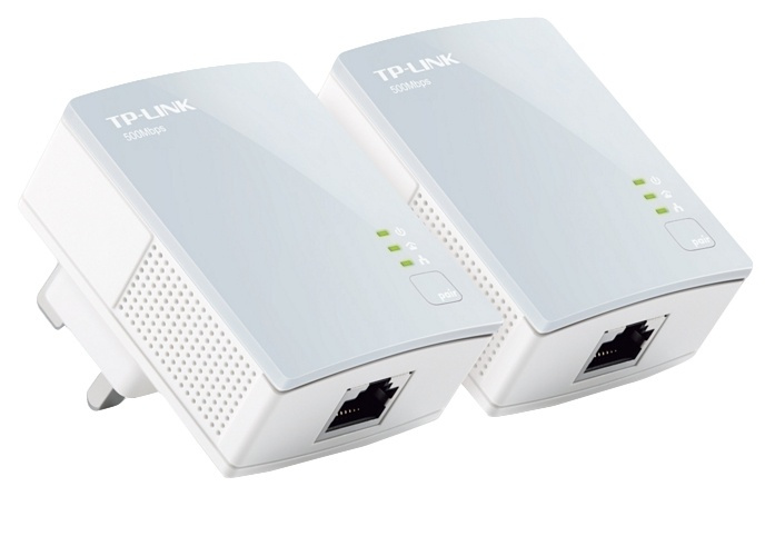 TP-LINK PA411KIT 500 Mbit/s Nätverksansluten (Ethernet) Vit 2 styck in the group COMPUTERS & PERIPHERALS / Network / Homeplug/Powerline at TP E-commerce Nordic AB (A15346)