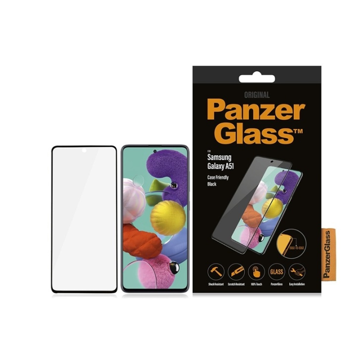 PanzerGlass 7216 Genomskinligt skärmskydd för Galaxy A51 1 styck in the group SMARTPHONE & TABLETS / Phone cases / Samsung at TP E-commerce Nordic AB (A15460)