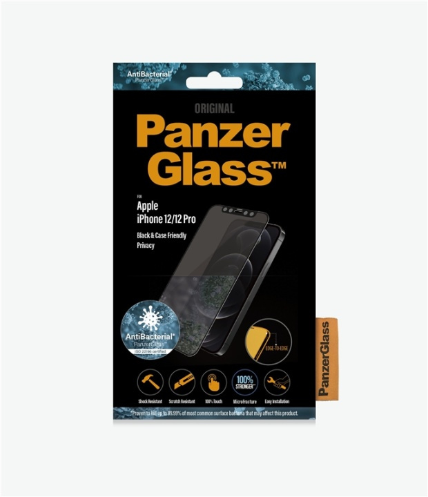 PanzerGlass P2711 skärmskydd Apple 1 styck in the group SMARTPHONE & TABLETS / Phone cases / Apple / iPhone 12 / Screen protectors at TP E-commerce Nordic AB (A15470)