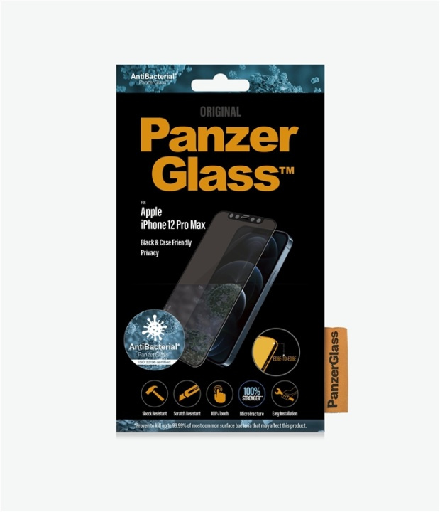 PanzerGlass P2712 skärmskydd Apple 1 styck in the group SMARTPHONE & TABLETS / Phone cases / Apple / iPhone 12 Pro / Screen protectors at TP E-commerce Nordic AB (A15471)