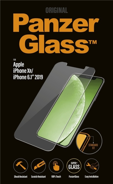 PanzerGlass 2662 skärmskydd Genomskinligt skärmskydd Apple 1 styck in the group SMARTPHONE & TABLETS / Phone cases / Apple / iPhone XR / Screen protectors at TP E-commerce Nordic AB (A15476)