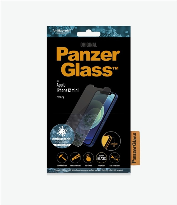 PanzerGlass P2707 skärmskydd Apple 1 styck in the group SMARTPHONE & TABLETS / Phone cases / Apple / iPhone 12 Mini / Screen protectors at TP E-commerce Nordic AB (A15490)