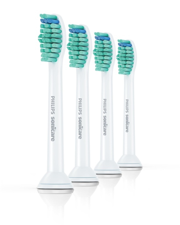 Philips Sonicare ProResults HX6014/07 tandborsthuvuden 4 styck Vit in the group BEAUTY & HEALTH / Oral care / Accessories for electric toothbrushes at TP E-commerce Nordic AB (A15609)