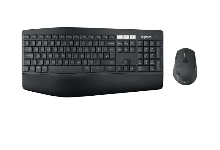 Logitech MK850 tangentbord Trådlös RF + Bluetooth QWERTY Nordiska språk Svart in the group COMPUTERS & PERIPHERALS / Mice & Keyboards / Keyboards / Wireless at TP E-commerce Nordic AB (A15634)