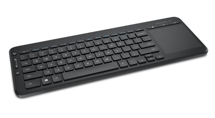 Microsoft All-in-One Media Keyboard tangentbord RF Trådlös Nordic Svart in the group COMPUTERS & PERIPHERALS / Mice & Keyboards / Keyboards / Wireless at TP E-commerce Nordic AB (A15646)