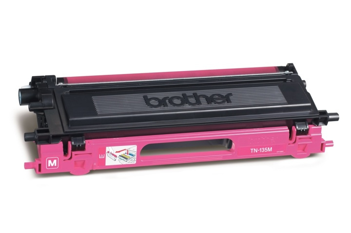 Brother TN135M Tonerkassett 1 styck Original Magenta in the group COMPUTERS & PERIPHERALS / Printers & Accessories / Ink & Toner / Toner / Brother at TP E-commerce Nordic AB (A15682)
