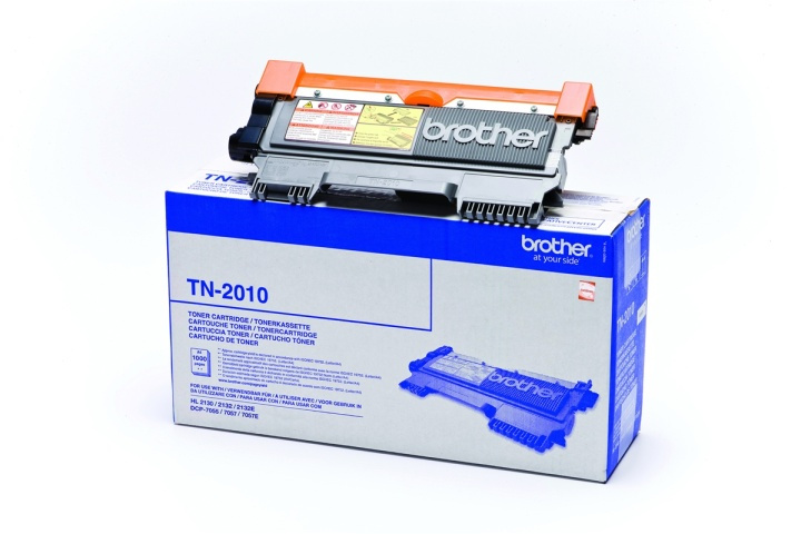 Brother TN-2010 Tonerkassett 1 styck Original Svart in the group COMPUTERS & PERIPHERALS / Printers & Accessories / Ink & Toner / Toner / Brother at TP E-commerce Nordic AB (A15684)