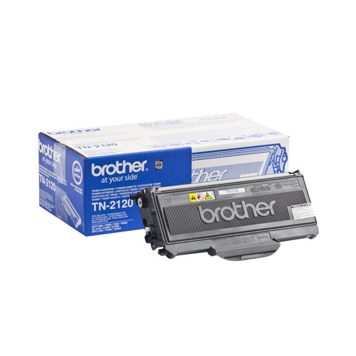 Brother TN-2120 Tonerkassett 1 styck Original Svart in the group COMPUTERS & PERIPHERALS / Printers & Accessories / Ink & Toner / Toner / Brother at TP E-commerce Nordic AB (A15685)