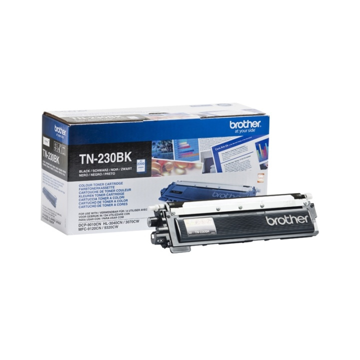 Brother TN-230BK Tonerkassett 1 styck Original Svart in the group COMPUTERS & PERIPHERALS / Printers & Accessories / Ink & Toner / Toner / Brother at TP E-commerce Nordic AB (A15688)