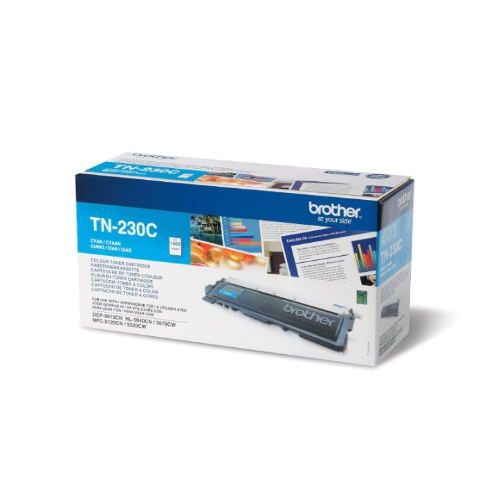 Brother TN-230C Tonerkassett 1 styck Original Cyan in the group COMPUTERS & PERIPHERALS / Printers & Accessories / Ink & Toner / Toner / Brother at TP E-commerce Nordic AB (A15689)