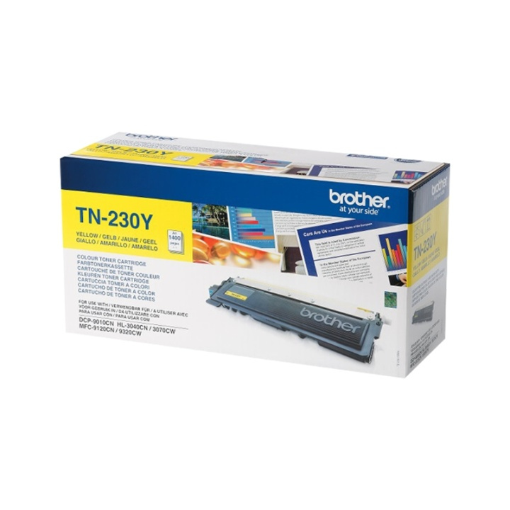Brother TN-230Y Tonerkassett 1 styck Original Gul in the group COMPUTERS & PERIPHERALS / Printers & Accessories / Ink & Toner / Toner / Brother at TP E-commerce Nordic AB (A15691)