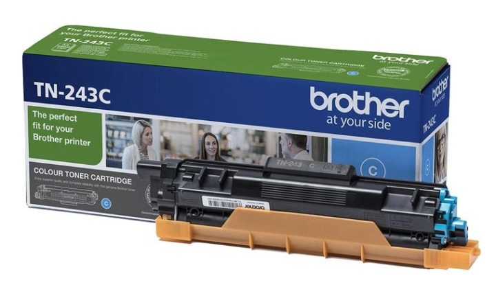 Brother TN-243C Tonerkassett 1 styck Original Cyan in the group COMPUTERS & PERIPHERALS / Printers & Accessories / Ink & Toner / Toner / Brother at TP E-commerce Nordic AB (A15701)