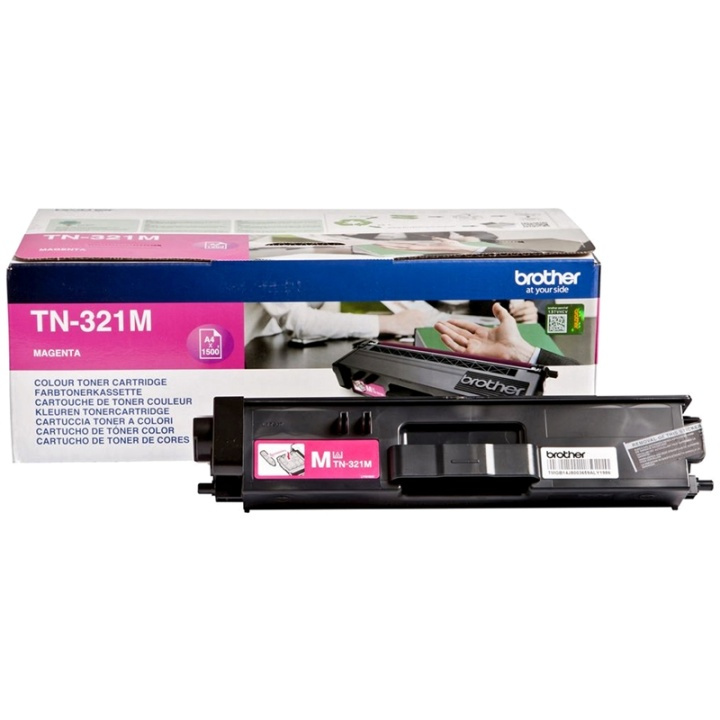 Brother TN-321M Tonerkassett 1 styck Original Magenta in the group COMPUTERS & PERIPHERALS / Printers & Accessories / Ink & Toner / Toner / Brother at TP E-commerce Nordic AB (A15718)