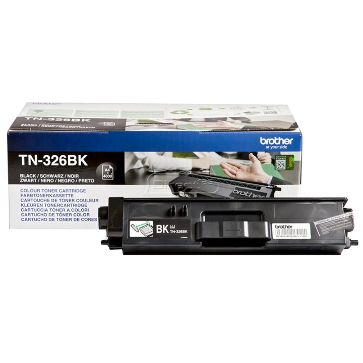 Brother TN-326BK Tonerkassett 1 styck Original Svart in the group COMPUTERS & PERIPHERALS / Printers & Accessories / Ink & Toner / Toner / Brother at TP E-commerce Nordic AB (A15722)