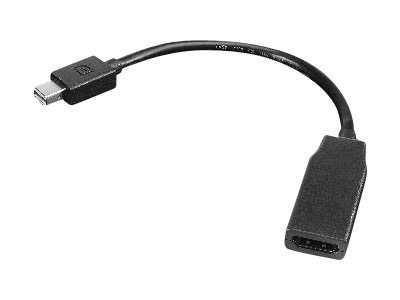 Lenovo 0B47089 videokabeladapter 0,2 m Mini DisplayPort HDMI Svart in the group COMPUTERS & PERIPHERALS / Computer cables / DisplayPort / Adapters at TP E-commerce Nordic AB (A15987)