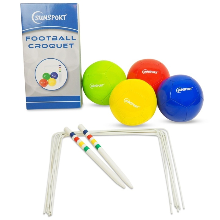 Sunsport Football Croquet in the group TOYS, KIDS & BABY PRODUCTS / Outdoor toys / Garden toys at TP E-commerce Nordic AB (A16253)