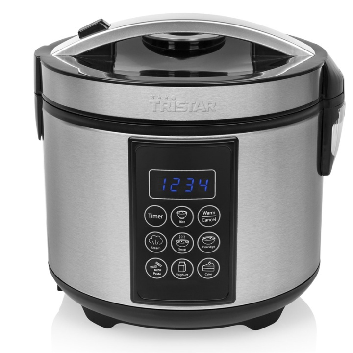 Tristar Digital Ris & Ångkokare 2,2L 9 in the group HOME, HOUSEHOLD & GARDEN / Household appliances / Rice & Egg cooker at TP E-commerce Nordic AB (A16256)