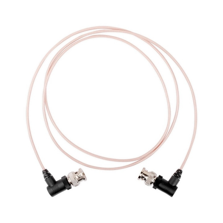 NORTH 3G SDI Cable BNC Male-Male 25cm Angled Pluggs Extra Thinn in the group HOME ELECTRONICS / Audio & Picture / TV & Accessories / Antennas & Accessories at TP E-commerce Nordic AB (A16263)