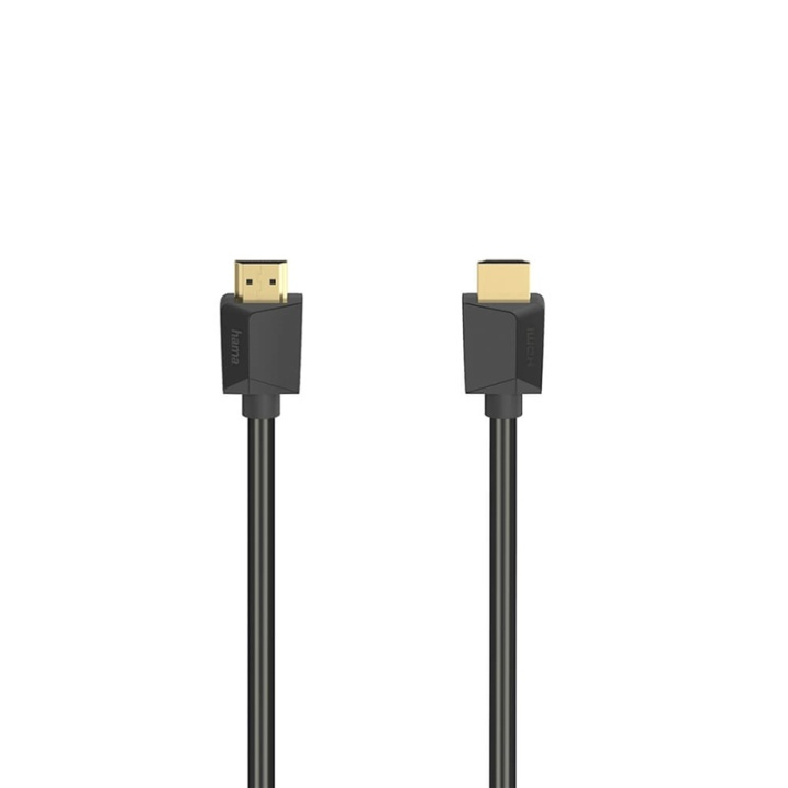 Hama Cable HDMI High Speed 8K 48Gbit/s Black 1.0m in the group HOME ELECTRONICS / Cables & Adapters / HDMI / Cables at TP E-commerce Nordic AB (A16270)