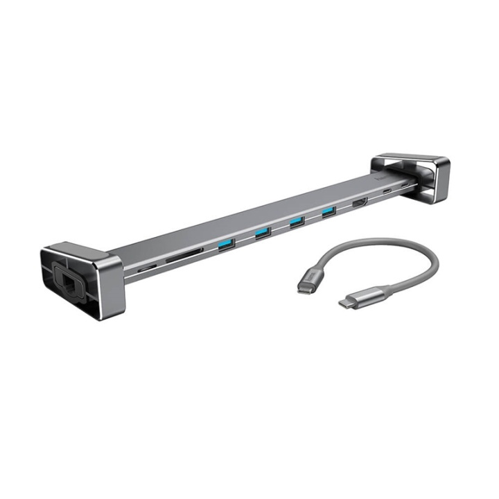 Hama Dockningsstation USB-C 9x Portar in the group COMPUTERS & PERIPHERALS / Computer accessories / USB-Hubs at TP E-commerce Nordic AB (A16347)
