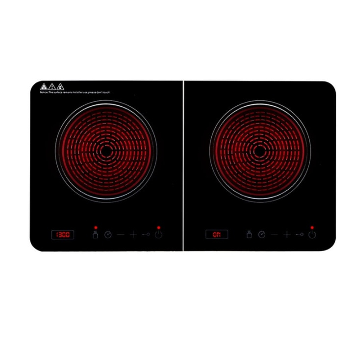 ALPINA Induction Cooker Dubble in the group HOME, HOUSEHOLD & GARDEN / Household appliances / Cooktops and Hot plates at TP E-commerce Nordic AB (A16389)