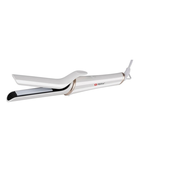 Alpina Plattång Vit in the group BEAUTY & HEALTH / Hair & Styling / Styling Tools / Straighteners at TP E-commerce Nordic AB (A16391)