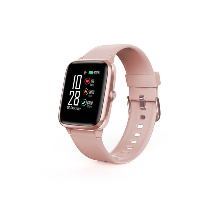 Hama Fit Watch 5910 Smart Watch Rosé in the group Sport, leisure & Hobby / Smartwatch & Activity trackers / Smartwatches at TP E-commerce Nordic AB (A16409)