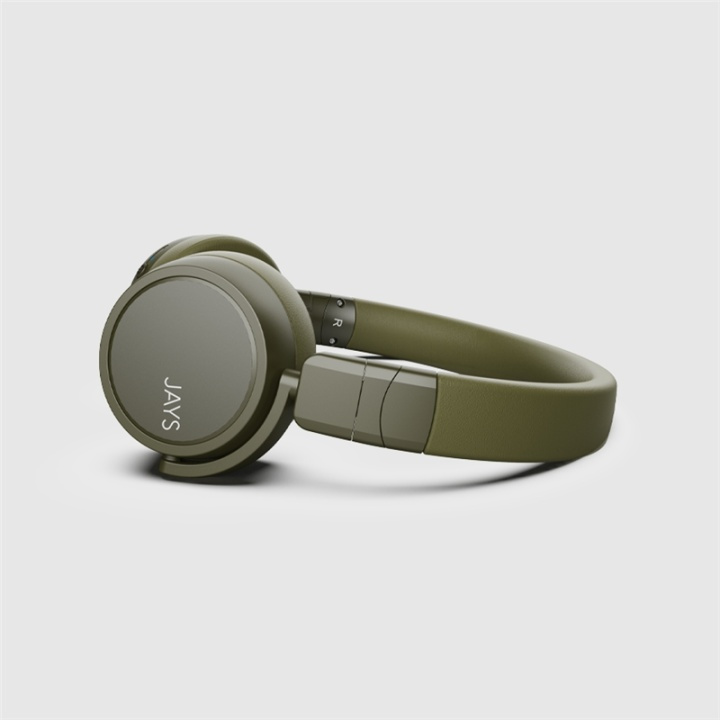JAYS Headphone x-Seven Trådlös On-Ear Green in the group HOME ELECTRONICS / Audio & Picture / Headphones & Accessories / Headphones at TP E-commerce Nordic AB (A16416)